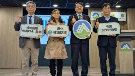 PM2.5年平均值優於113年　臭氧濃度略增