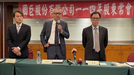 國巨調整經營團隊　陳彥松、洛里尼任共同營運長