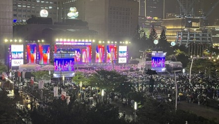 北捷跨年運量增4.4萬　晚會現場人數約6.5萬人