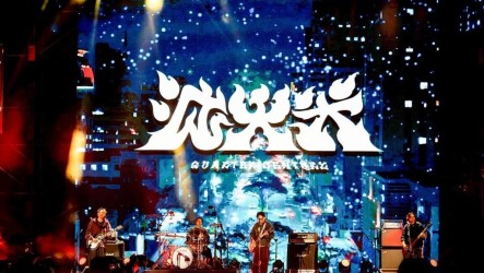 陳其邁與戴資穎現身高雄跨年晚會　迎接2026年