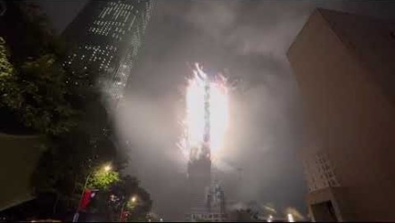 跨年夜台北101施放6分鐘煙火　點燃世代力量迎向2026