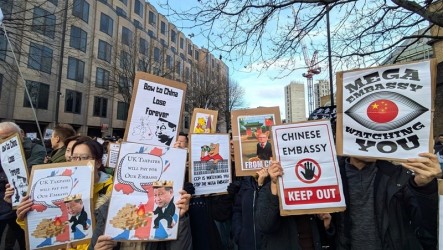 中國駐英使館建案遇挑戰 民眾急募逾400萬推司法審查