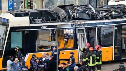 米蘭電車出軌撞進建物　釀2死38傷慘劇