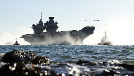 英國：無計畫向中東部署航空母艦　驅逐艦近日啟航
