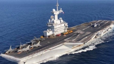 法媒：慢跑App洩行蹤　法國航艦戴高樂號位置曝光