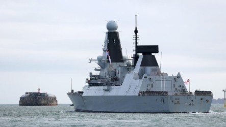 英國驅逐艦歷時近2週抵東地中海　支援防衛任務