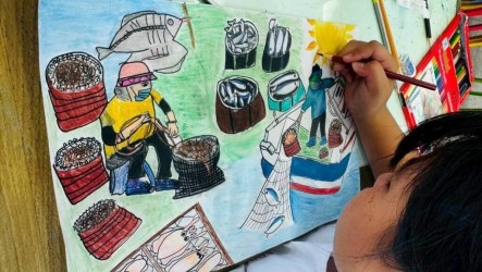 讓世界看見澎湖漁村　風櫃國小學童國際繪畫賽得獎