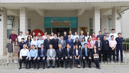 謝銘洋訪視金門法院　討論擴大遠距視訊等議題