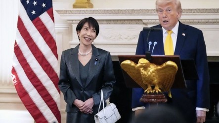 川普返國途中與高市早苗通話  稱對日本大力協助