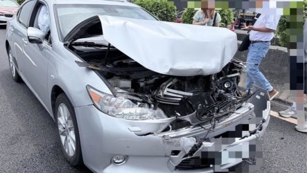 國1台南永康路段2起追撞共波及6車　3人受傷送醫