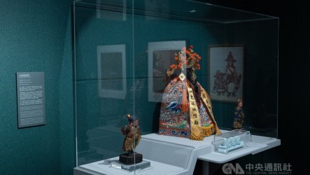 史博館特展敘說東方生死觀  霞海城隍廟神尊坐鎮