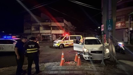 男毒駕竹山警局旁自撞落網限制住居　再犯被收押
