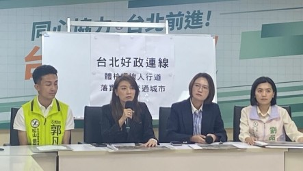 北市綠議員體檢標線人行道　近半年陳情案逾千件