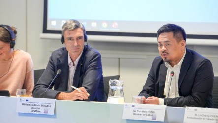 洪申翰率團訪歐盟職安局　強化台歐勞動權益合作