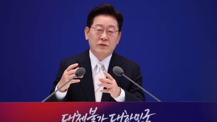 李在明支持率跌破五成　不支持率首次反超