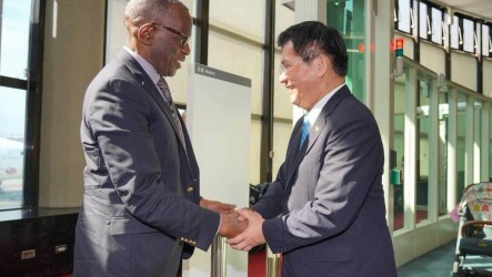 林佳龍午宴聖露西亞總理　感謝長期挺台國際參與