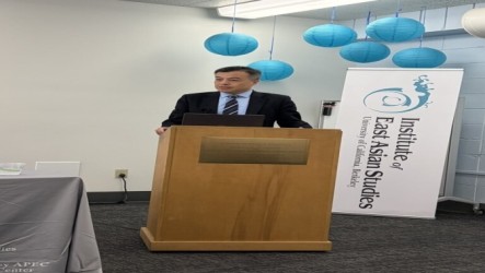 駐舊金山處長柏克萊演說：台灣科技成就與民主密切相連